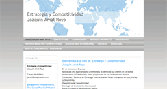 Desktop Screenshot of joaquinamat.es